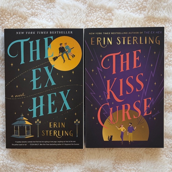 Other - BOOK BUNDLE The Ex Hex and The Kiss Curse by Erin Sterling.